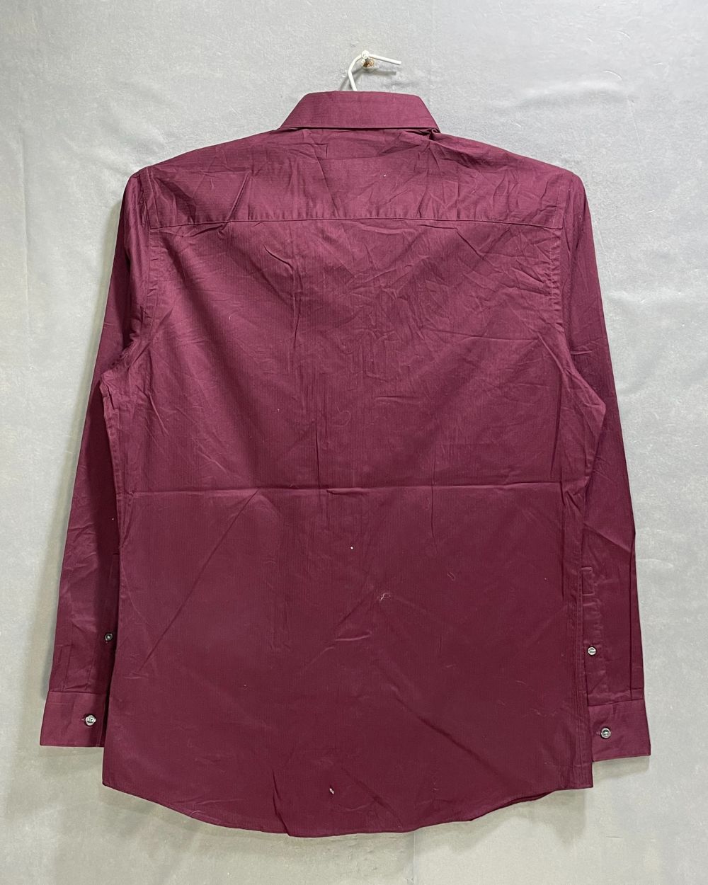 APT.9 Maroon Cotton Shirt For Men M