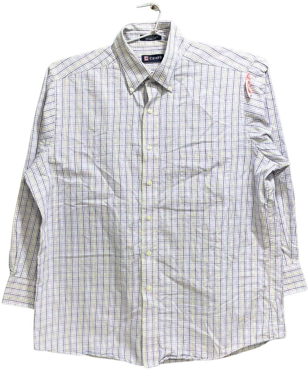 Chaps Purple Cotton Shirt For Men L