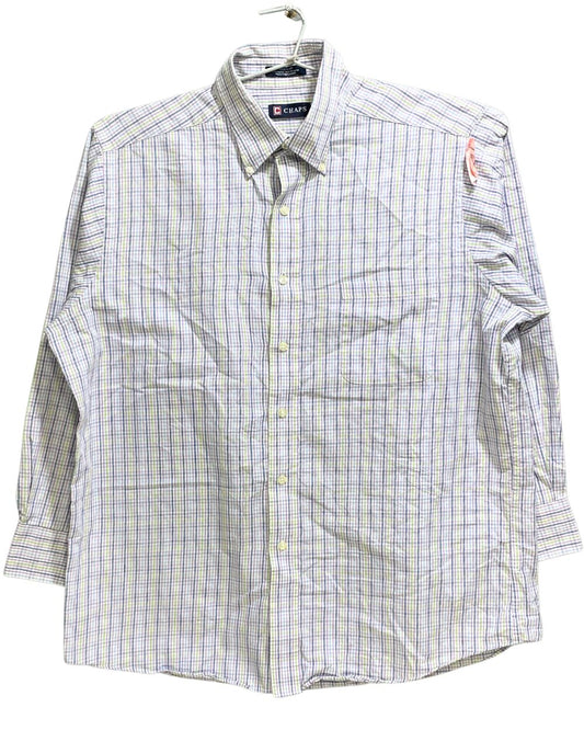 Chaps Purple Cotton Shirt For Men L