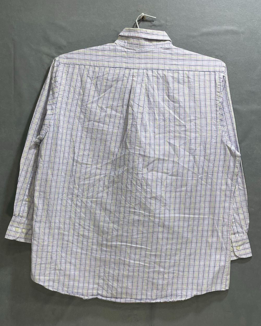 Chaps Purple Cotton Shirt For Men L
