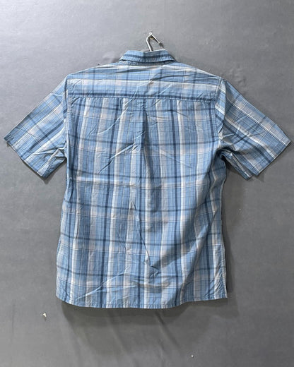 Calvin Klein Blue Cotton Shirt For Men M