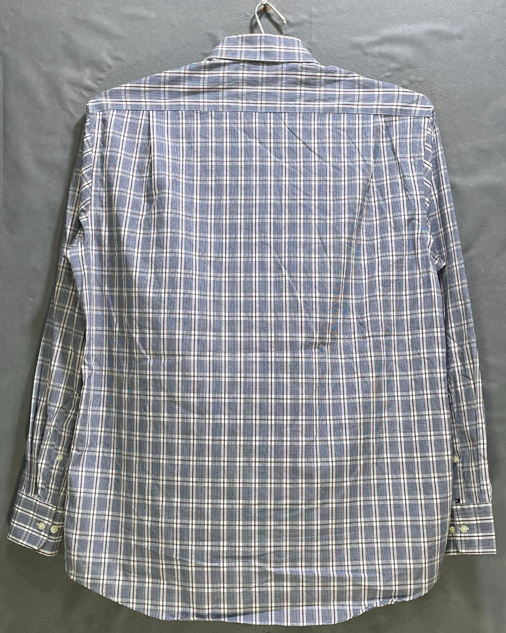Tommy Hilfiger Blue Cotton Shirt For Men Medium | Preloved Labels
