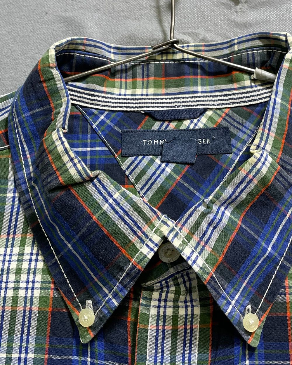 Tommy Hilfiger Blue Cotton Shirt For Men X L | Preloved Labels
