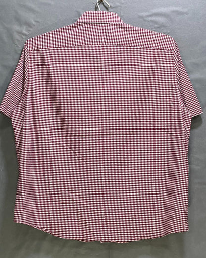 Tommy Hilfiger Red Cotton Shirt For Men L | Preloved Labels