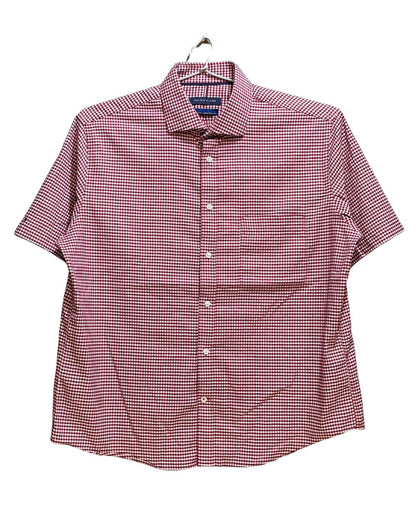 Tommy Hilfiger Red Cotton Shirt For Men L | Preloved Labels