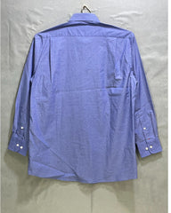 Tommy Hilfiger Blue Cotton Shirt For Men Medium