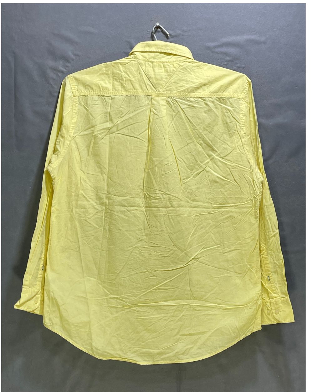 Tommy Hilfiger Yellow Cotton Shirt For Men Medium | Preloved Labels