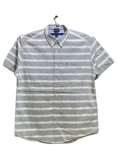 Tommy Hilfiger Gray Shirt For Men M | Preloved Labels