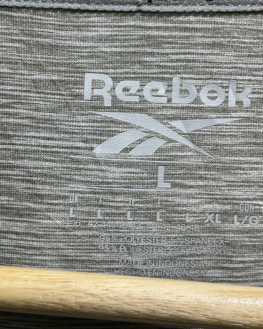 Reebok Gray Sport For Men T Shirt L | Preloved Labels