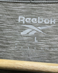 Reebok Gray Sport For Men T Shirt L