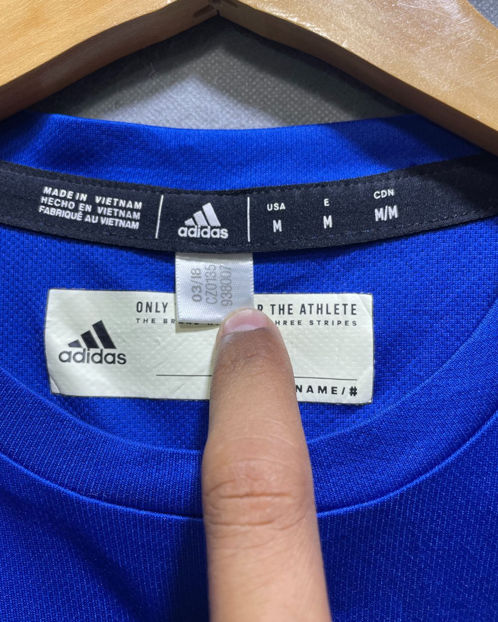 Adidas Blue Sport For Men T Shirt Medium | Preloved Labels