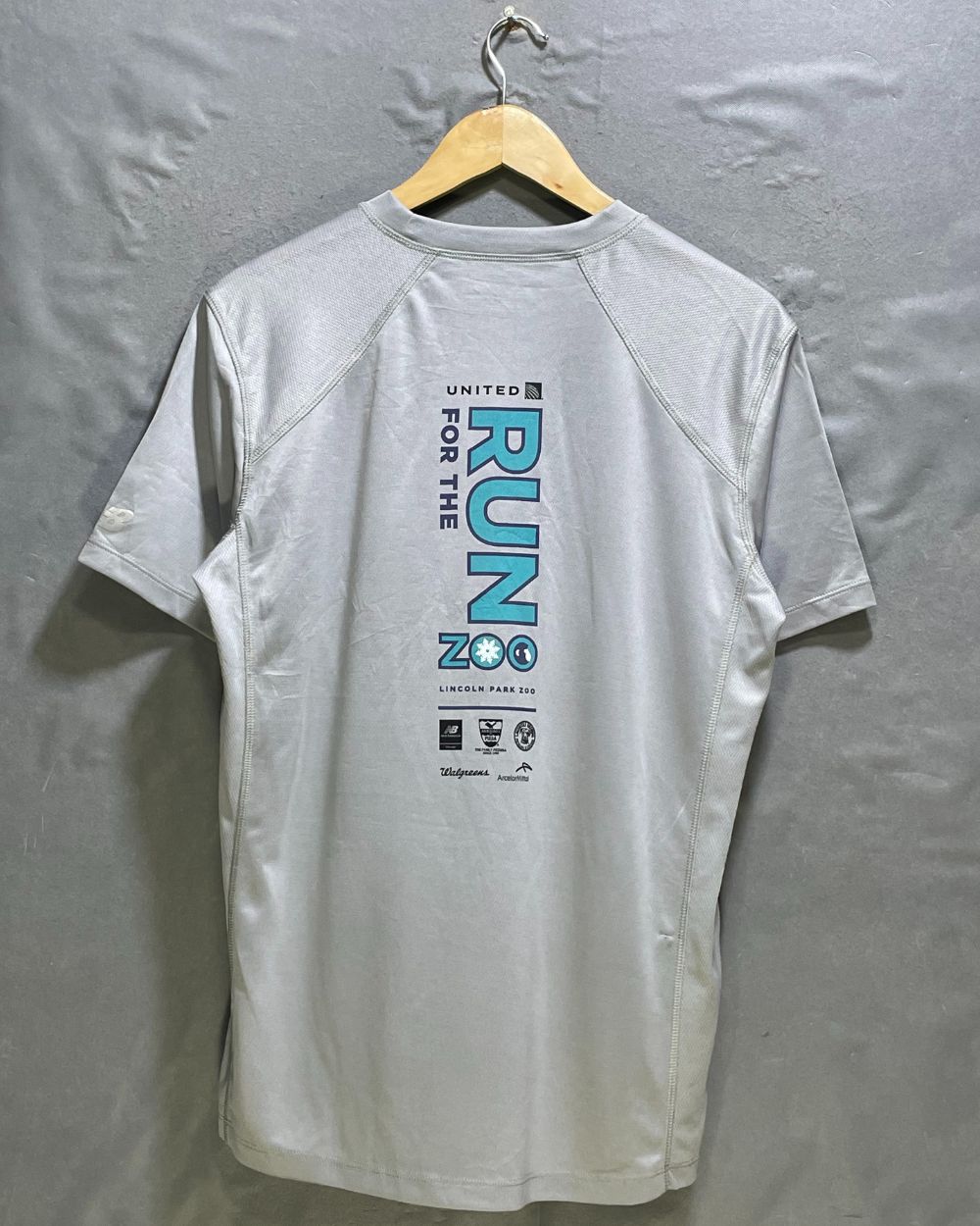 New Balance Gray Sport For Men T Shirt Medium | Preloved Labels