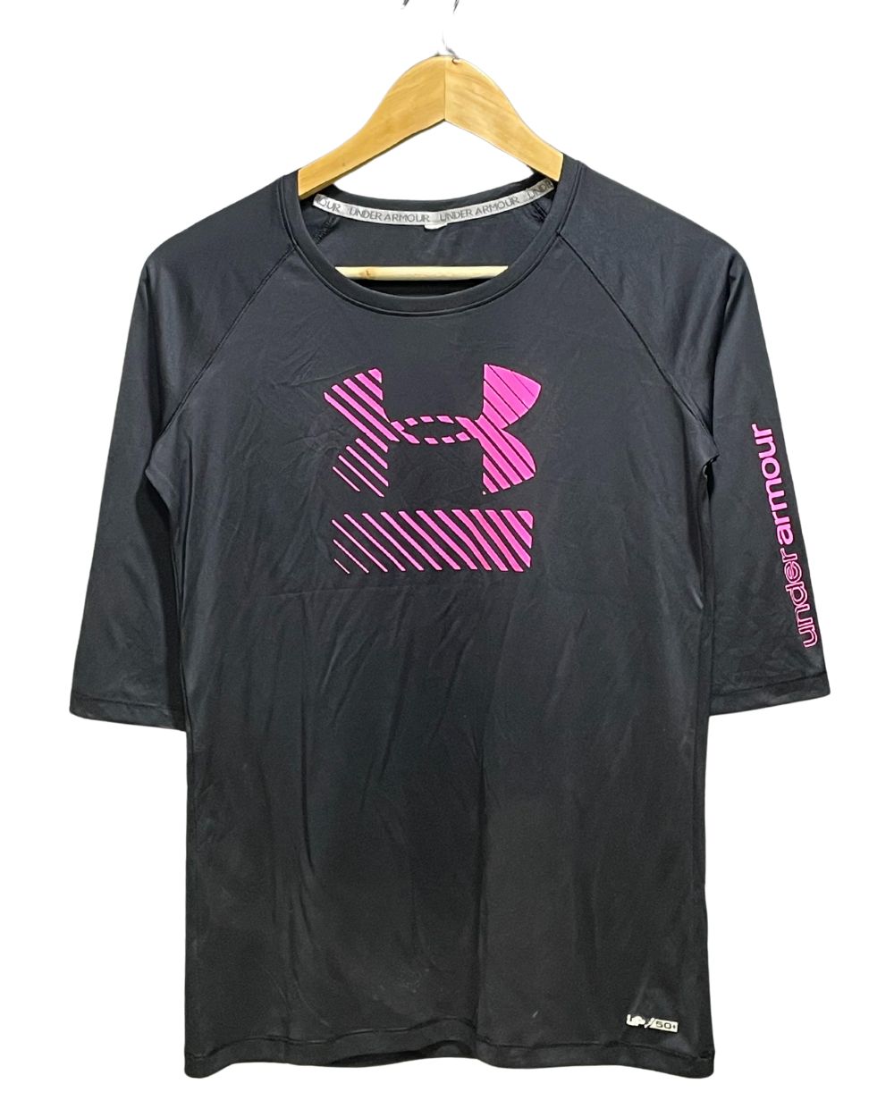 Under Armour Blue For Women Sports T Shirt Small | Preloved Labels