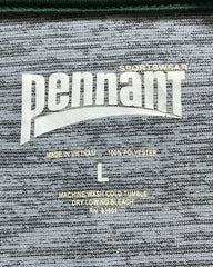 Pennant Gray For Men Sports T Shirt Large