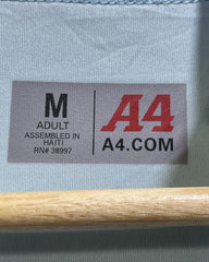 A4 Blue For Men Sports T Shirt Medium