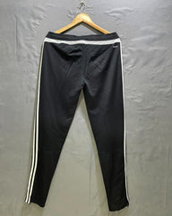 Adidas Black Sport Trouser For Men L