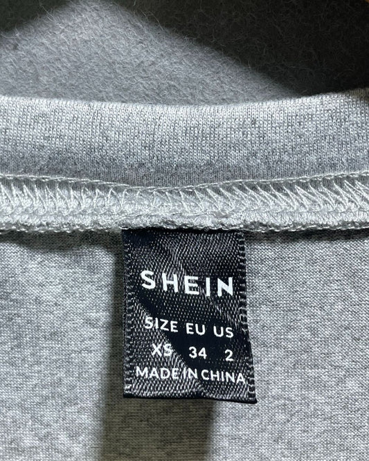 Shein Gray For Men Sports T Shirt X Small | Preloved Labels