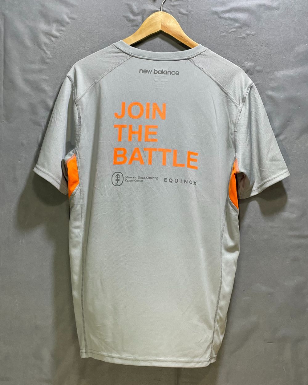 New Balance Gray For Men Sports T Shirt Large | Preloved Labels