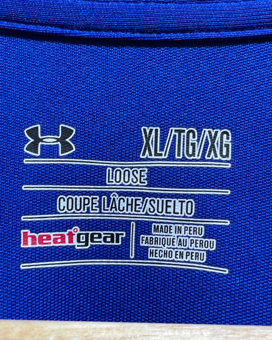 Under Armour Blue Sport Polo T Shirt For Men X Large | Preloved Labels