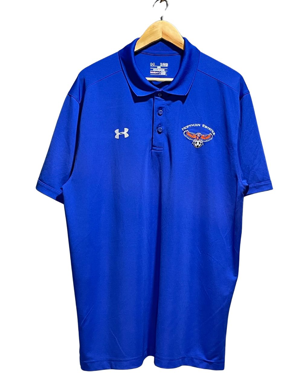 Under Armour Blue Sport Polo T Shirt For Men X Large | Preloved Labels