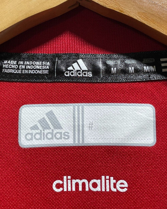 Adidas Red Sport Polo T Shirt For Men Medium | Preloved Labels