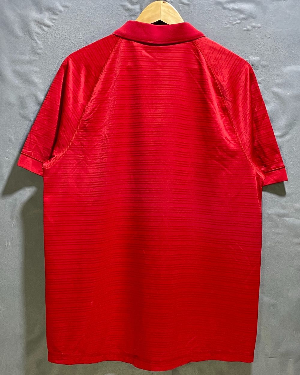 Adidas Red Sport Polo T Shirt For Men Medium | Preloved Labels