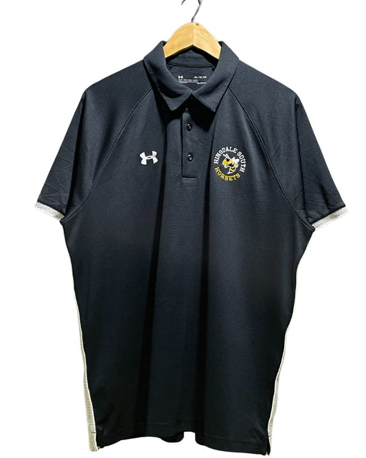 Under Armour Black Sport Polo T Shirt For Men X Large | Preloved Labels