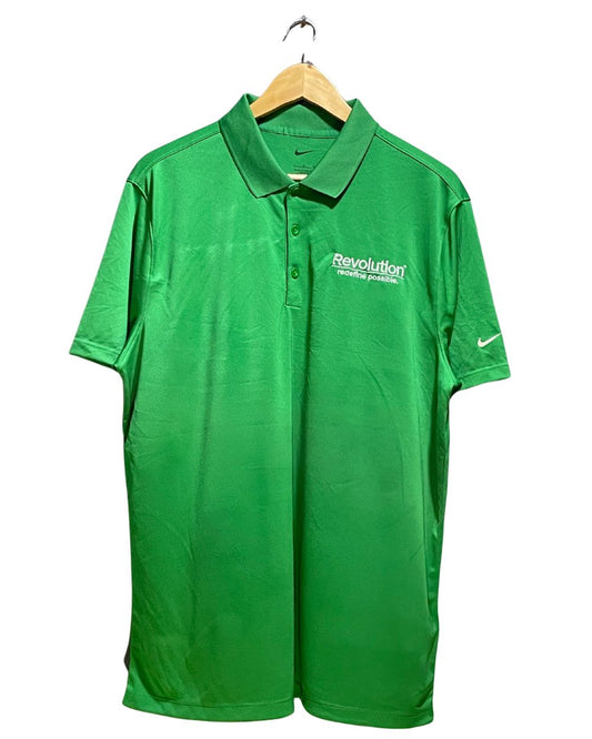 Nike Green Sport Polo T Shirt For Men Large | Preloved Labels