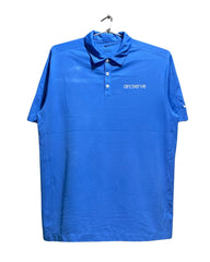 Nike Blue Sport Polo T Shirt For Men Large | Preloved Labels