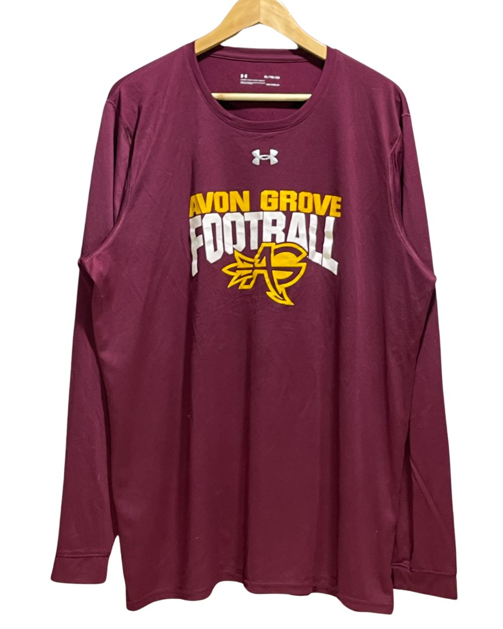 Under Armour Maroon For Men Sports T Shirt X Large | Preloved Labels