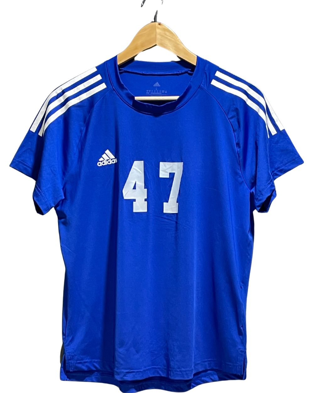 Adidas Blue For Men Sports T Shirt Large | Preloved Labels