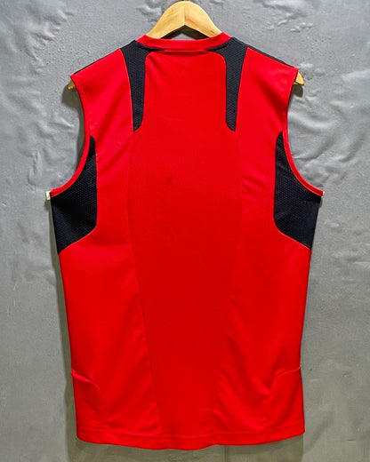 Adidas Red For Men Sports Vest T Shirt M | Preloved Labels