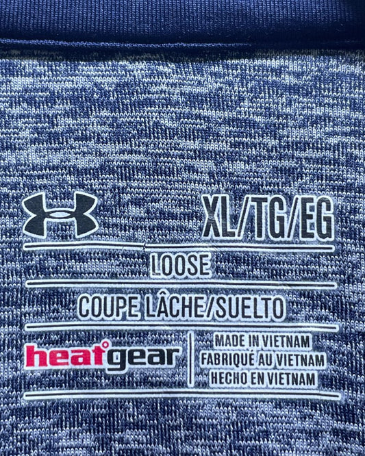 Under Armour Blue Sport Polo T Shirt For Men Large | Preloved Labels