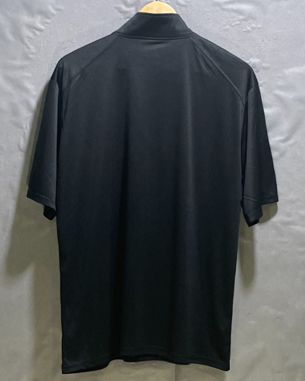Badger Black Polyester Sport Polo T Shirt For Men Large | Preloved Labels