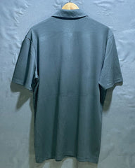 Nike Gray Polyester Sport Polo T Shirt For Men Large | Preloved Labels