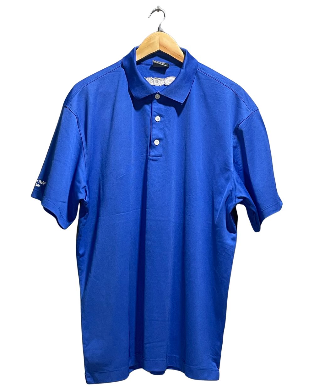 Nike Golf Blue Polyester Sport Polo T Shirt For Men Large | Preloved Labels