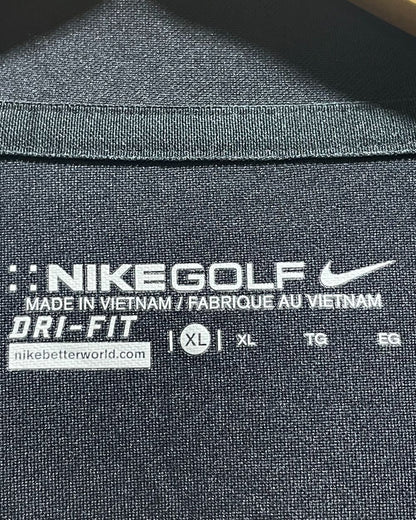 Nike Black Polyester Sport Polo T Shirt For Men X Large | Preloved Labels