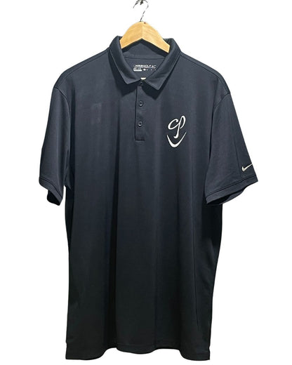 Nike Black Polyester Sport Polo T Shirt For Men X Large | Preloved Labels