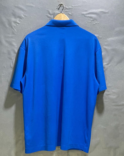 Nike Blue Polyester Sport Polo T Shirt For Men Large | Preloved Labels