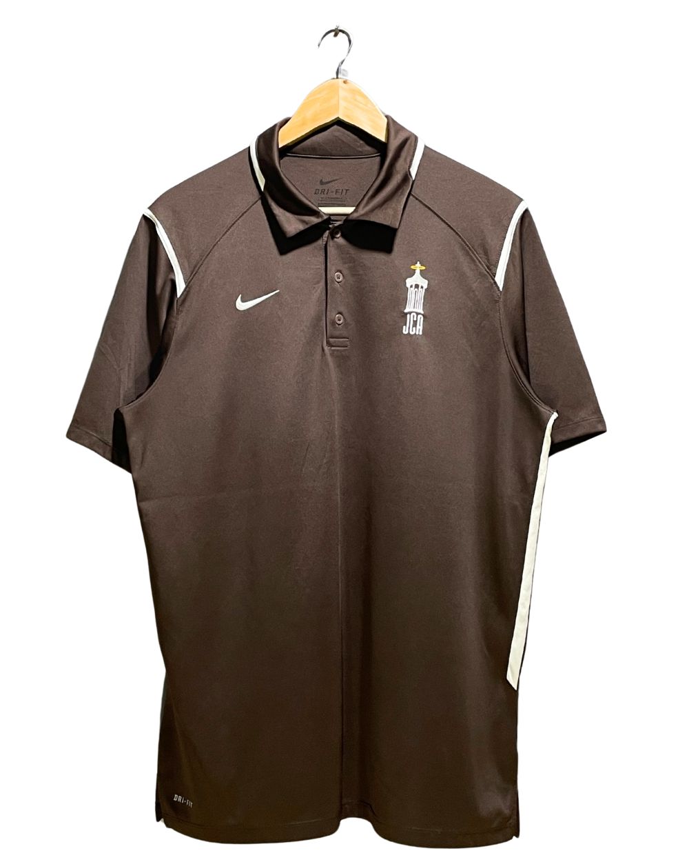 Nike Brown Sport Polo T Shirt For Men M | Preloved Labels