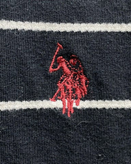 U.S. Polo Assn Black Polo T Shirt For Men X Small