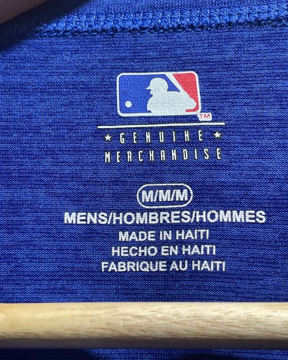 Genuine Merchandise Blue For Men Sports T Shirt M | Preloved Labels