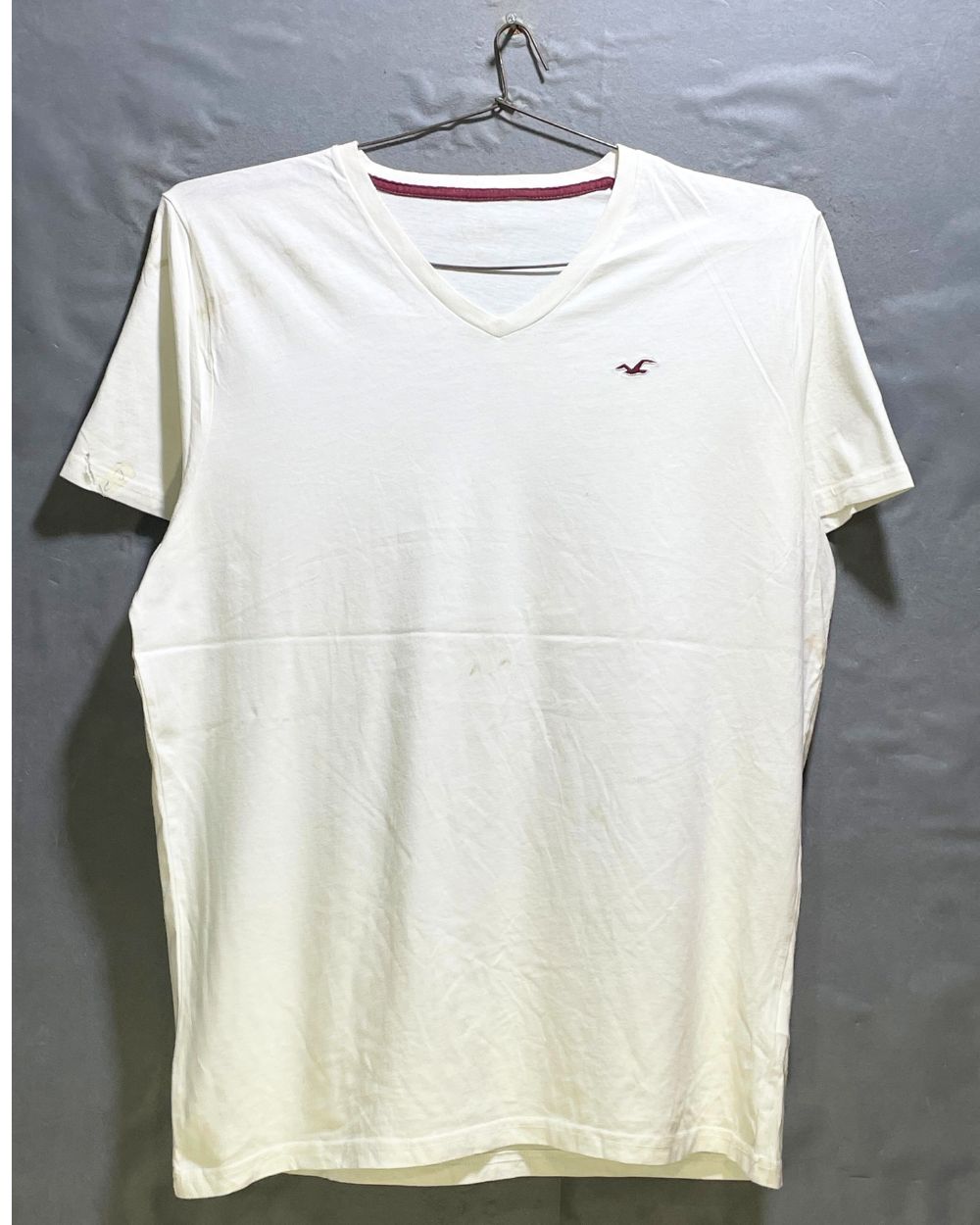 Hollister White T Shirt For Men Large | Preloved Labels