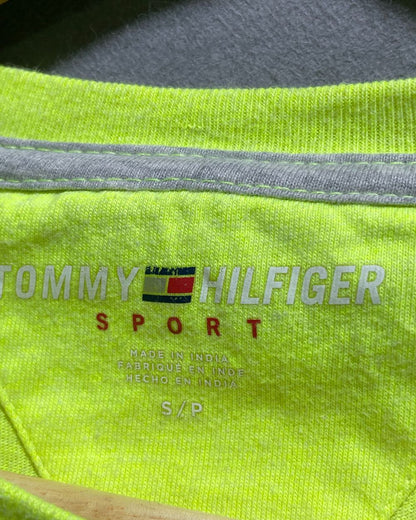 Tommy Hilfiger Green T Shirt For Men Small | Preloved Labels