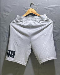 Puma Gray Sports Short For Men Large