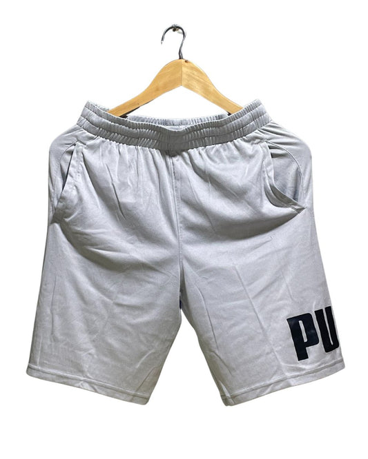 Puma Gray Sports Short For Men Large | Preloved Labels