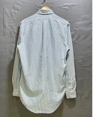 Lands' End Blue Cotton Shirt For Men Medium | Preloved Labels