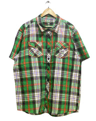 Karl Green Cotton Shirt For Men XX Large | Preloved Labels