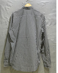 H&M Black Cotton Shirt For Men Large