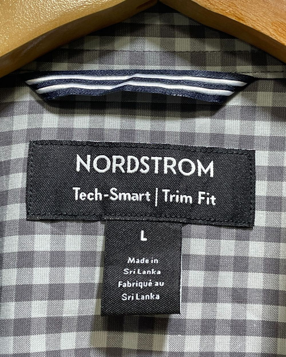 Nordstrom Gray Cotton Shirt For Men Large | Preloved Labels